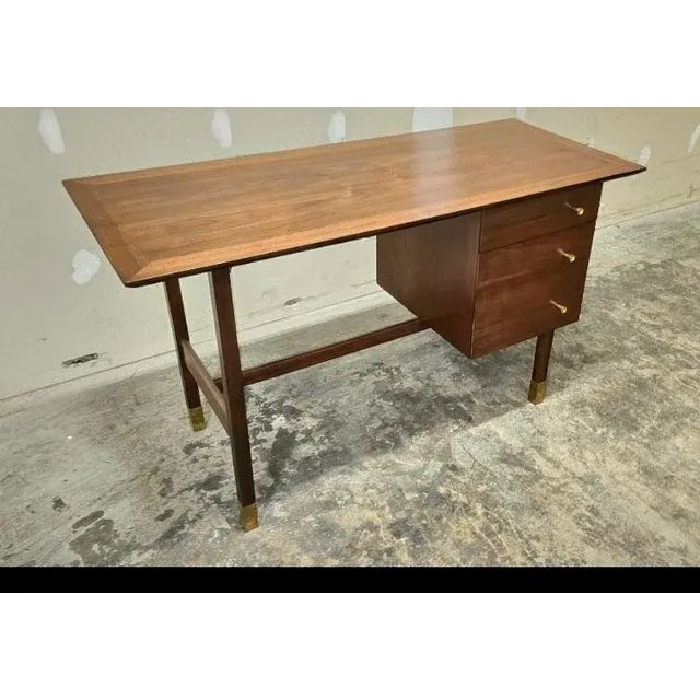 1970s 1970s Founders Style Writing Desk For Sale - Image 5 of 11