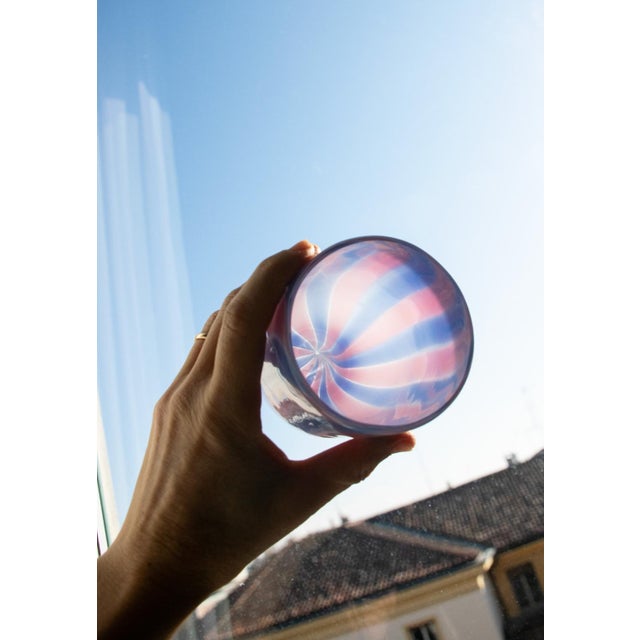 Glass Italian Art Glass Service by Mariana Iskra for Ribes Studio, 2004, Set of 7 For Sale - Image 7 of 18