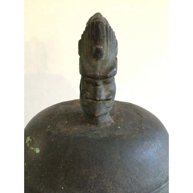 Bronze 19th Century Bronze Temple Bell For Sale - Image 8 of 9