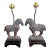 Vintage Boho Horse Lamp Pair For Sale