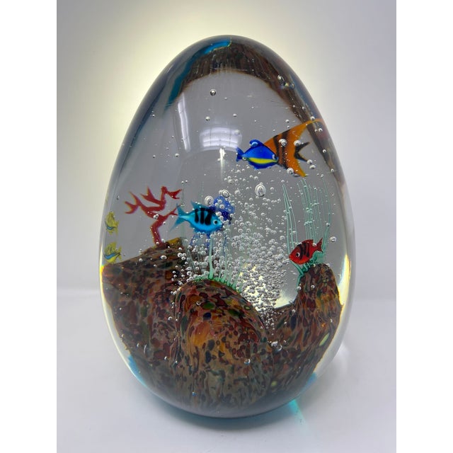 Giant Murano Glass Aquarium For Sale - Image 9 of 9