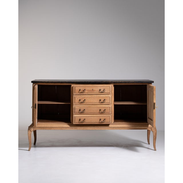 1940s Louis XV Oak Sideboard For Sale - Image 16 of 18