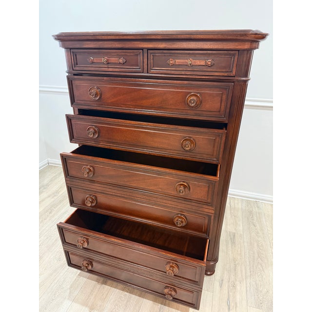 Ralph Lauren Ralph Lauren Tall Dresser of Drawers For Sale - Image 4 of 12