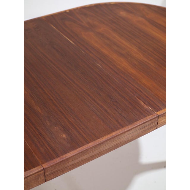 Danish Oval Extendable Dining Table in Teak, 1960s For Sale - Image 16 of 18