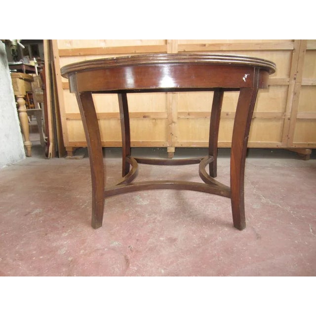 Vintage Teak Table, 1940s For Sale - Image 6 of 8
