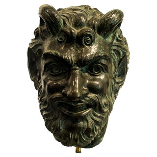 Satiro - Original Bronze Sculpture by Giulio Aristide Sartorio For Sale