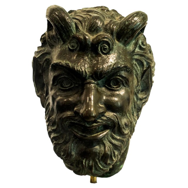 Satiro - Original Bronze Sculpture by Giulio Aristide Sartorio For Sale