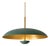 Brass Dome Pendant Light, Raw Brass Finish Scandinavian Kitchen Island Lighting, Mid Century Ceiling Light, Green Hanging Lamp For Sale