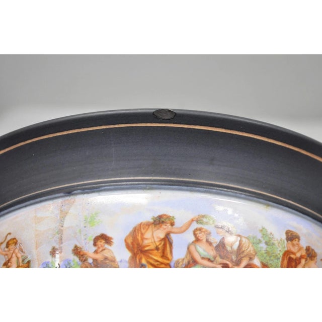 Late 20th Century Ceramiche Florentine Italian Neoclassicall Terracotta Pottery Compote Dish, Pair For Sale - Image 13 of 16