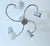 Vintage Helix Ceiling Light in Chrome from Cosack For Sale - Image 10 of 11