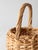 Brown Vintage Wicker Gathering Basket For Sale - Image 8 of 12