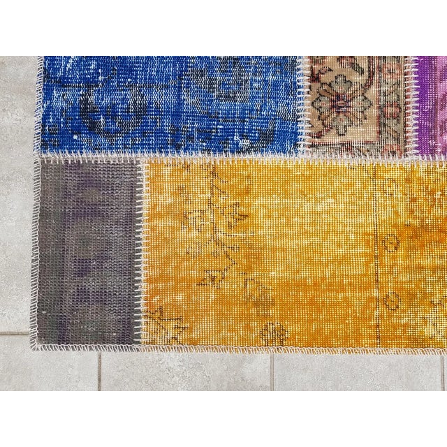 Oushak Vintage Bohemian Runner For Sale - Image 9 of 10