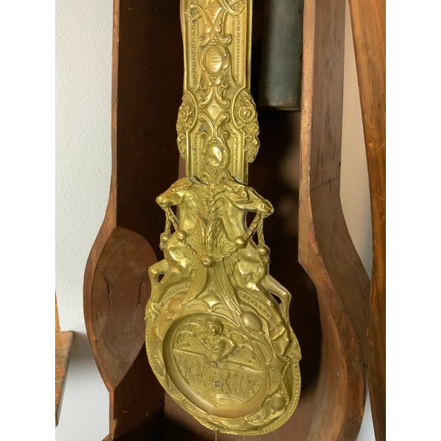 19th Century Comtoise Morbier Tall Clock For Sale In Tampa - Image 6 of 12