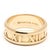 1990s 1990s Tiffany & Co 1995 Band Ring, 18k Yellow Gold, Ring Size 6, Atlas Collection For Sale - Image 5 of 6
