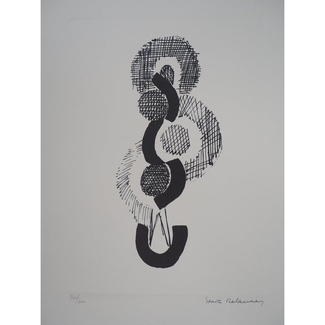 Sonia DELAUNAY (1885-1979) (after) Dance, Endless Rhythm Lithograph Signed in the plate Limited edition of 600 (the number...