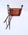 A Pair of Italian Savonarola Iron & Leather Campaign Chairs For Sale - Image 11 of 12