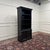 English Black Bookcase in Teak For Sale - Image 3 of 15