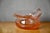 Amber Blown Glass Mortar and Pestle, Scandinavia, 1970s For Sale - Image 6 of 9