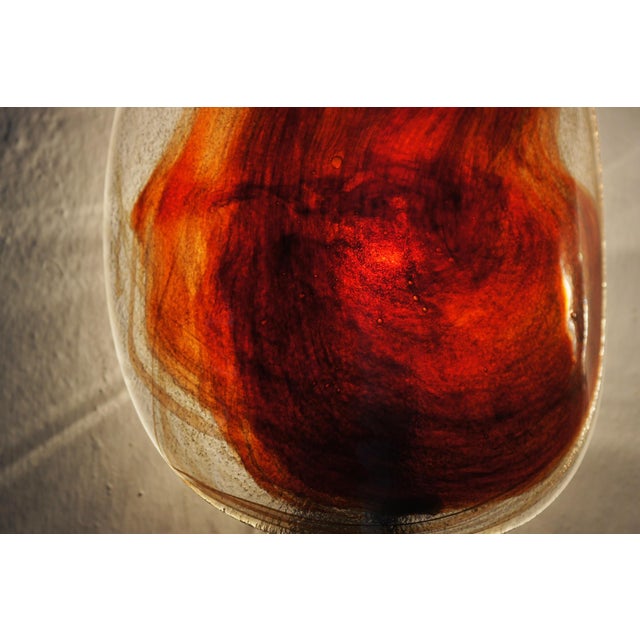 Vintage Glass Sconces by Per Lutken for Holmegaard, 1970s, Set of 2 For Sale - Image 6 of 9