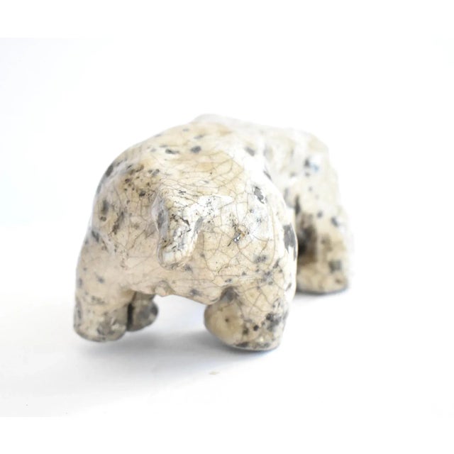 Enamel and Metal Polar Bear Sculpture For Sale In San Francisco - Image 6 of 11