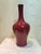 Asian Antique Chinese Vintage Ceramic Vase,Qing Dynasty Qianlong Marked Red Glaze Porcelain Vase For Sale - Image 3 of 9