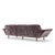 Wood Flexsteel Mid Century Walnut Thunderbird Sofa For Sale - Image 7 of 9