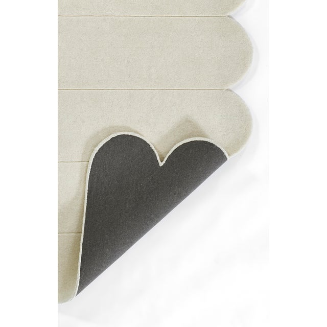 Momeni Claude Ivory Hand Tufted 2'6" X 8' Runner For Sale - Image 4 of 11