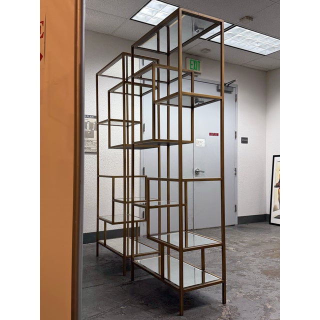 2020s Coco Republic Haarlem Shelving Units, Pair For Sale - Image 5 of 12