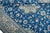 Hand-Knotted Oriental Rug in Blue For Sale - Image 10 of 13