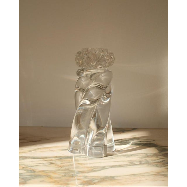 Aladin Crystal Candlestick from Baccarat For Sale - Image 5 of 6