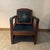 Brown Vintage Moroccan Armchair, 1960s For Sale - Image 8 of 8