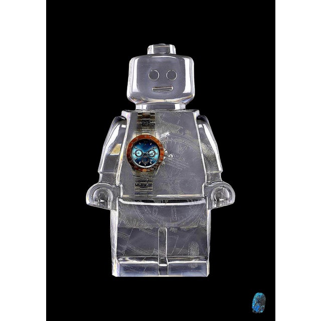 Vincent Sabatier, Rolex Daytona Blue, 2019, Screen Print For Sale