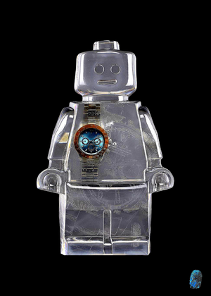 Vincent Sabatier, Rolex Daytona Blue, 2019, Screen Print