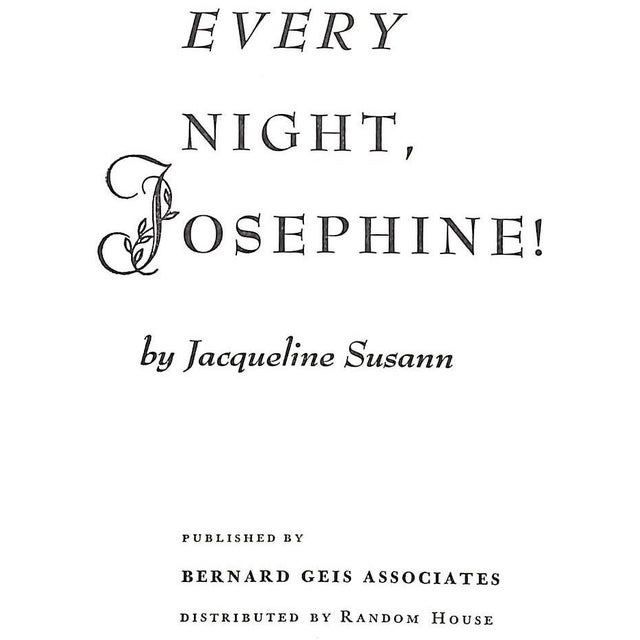 SUSANN, Jacqueline Inscribed on FFEP and dated 1/27/64 [241] pp. 1963 First Printing Bernard Geis Associates 8 1/2" x 5...