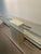 Artedi Vintage Travertine and Chrome Console Table For Sale - Image 4 of 4