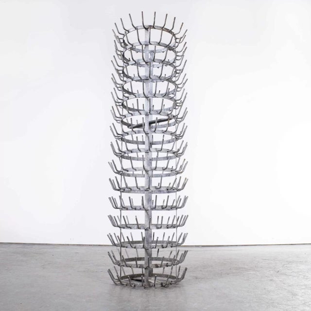 French Model 1400 Bottle Drying Rack, France, 1940s For Sale - Image 9 of 9
