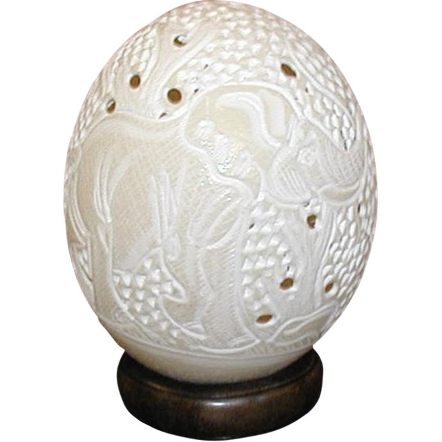 Full Carved Egg For Sale
