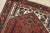Zanjan Rug 4'2'' X 6'7'' Red Wool Vintage Tribal Hand-Knotted Oriental Carpet For Sale In Philadelphia - Image 6 of 13