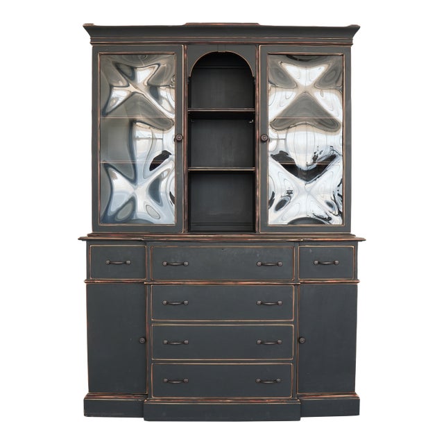 Vintage Painted Hutch For Sale