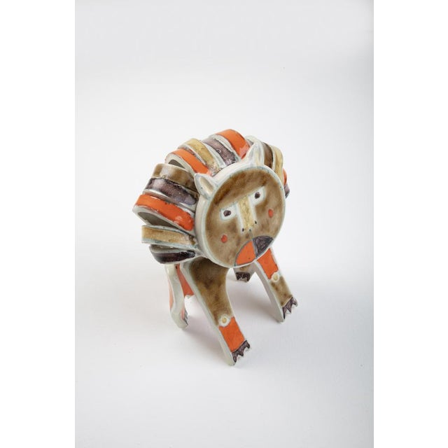 Bruno Gambone, Lion, 1960s, Ceramic For Sale - Image 9 of 10