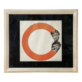 Emilio Scanavino, Composition, 1960s, Original Etching For Sale