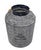 Vintage Industrial Mesh Lantern Table Lamp With Jute Rope Handle For Sale In West Palm - Image 6 of 12
