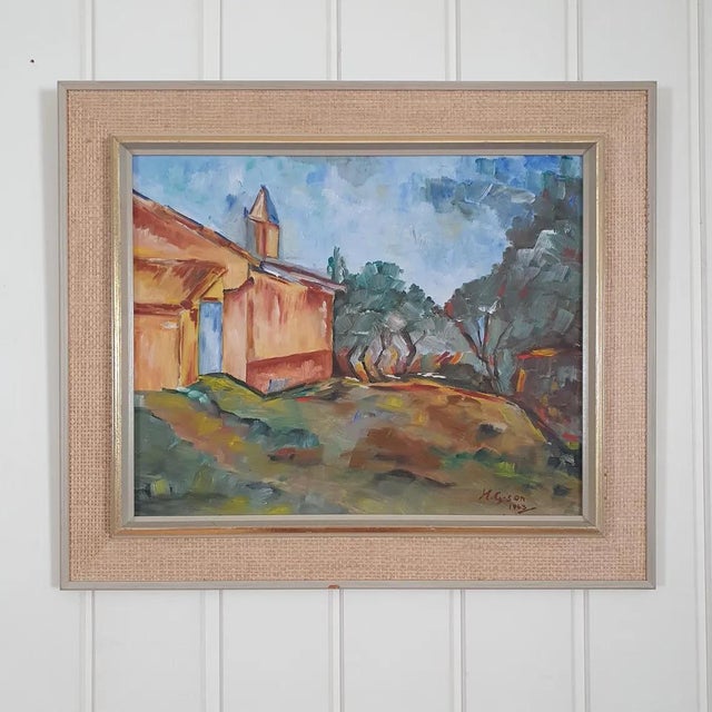 H. G-Son, Cézanne Study, 1963, Oil on Panel For Sale - Image 8 of 18