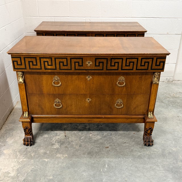 Pair of William Switzer Empire Chests For Sale - Image 15 of 18
