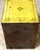Yellow Antique Winslow’s “Winthrop Blend” Coffee Advertising Store Bin, USA 1895-1910 For Sale - Image 8 of 9