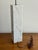 1970s Von Nessen White Marble Block Table Lamp For Sale - Image 5 of 6
