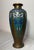 Metal Quality Antique Japanese Bronze Enamel Champleve Cloisonne Urn Asian Vase For Sale - Image 7 of 9