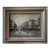 Midcentury Parisian Impressionist Cityscape Oil Painting by Chambray For Sale