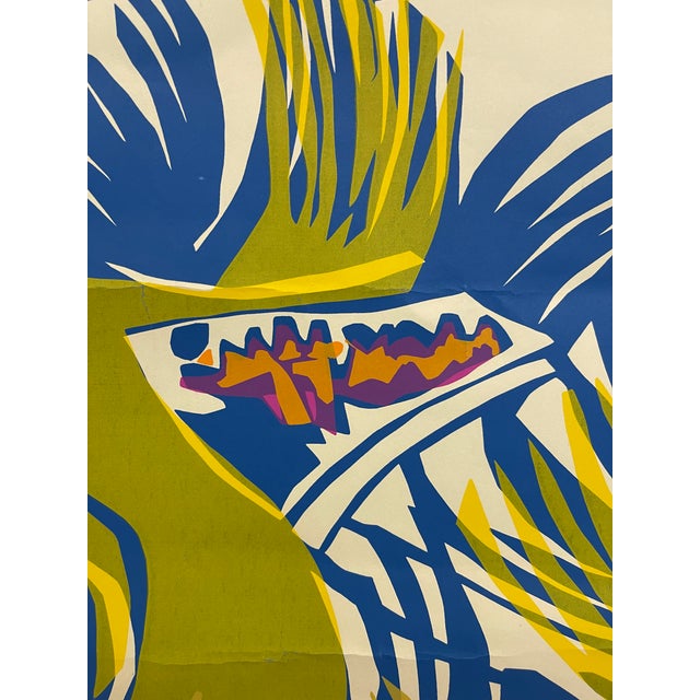 Vintage 1967 Plymouth Rock 1620 Poster, Osborn/Woods New World Series 7a, Mid Century Modern Graphic Print For Sale In Seattle - Image 6 of 11