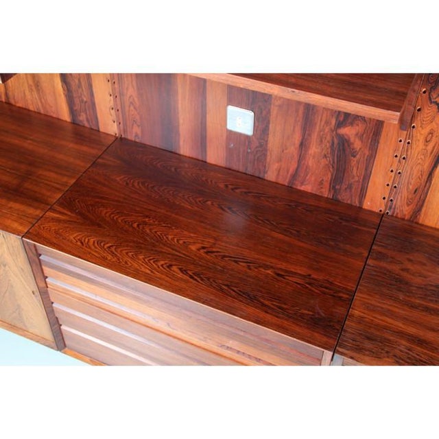 Rosewood Wall Shelving Unit by Poul Cadovious for Cado, 1960s For Sale - Image 18 of 18